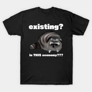 Trash Panda Racoon Meme T-Shirt